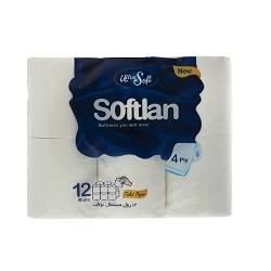 سافتلن دستمال توالت 12 قلو